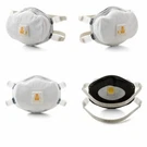 4- 3M 8233 N100 Particulate Respirator Smoke Protection Masks Exhalation Valve. Fixed Price $42.95.