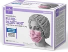 2 Pack Medline Procedural Astm Level 3 Procedure Face Mask, Ear Loops, Box Of 50. Fixed Price $20.00.