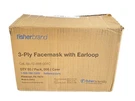 (500/CS) Fisherbrand 3-PLY Face Mask With Earloops 10X 50/PK 12-888-001C. Fixed Price $39.99.