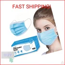 Nnpcbt Blue Disposable Face Masks 100 PACK,3-PLY Breathable For Adults,grea. Fixed Price $16.93.