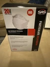 Sas 8710 Safety N95 Particulate Respirator - 20 Masks Per Box. Fixed Price $20.00.