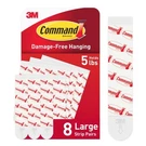 3M 17023P-ES Organize Damage-free Command Foam Refill Strips Large (pack Of 6). Fixed Price $21.88.