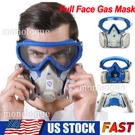 Gas Face Mask Respirator Painting Spraying Filter Safety Chemical Air Protection. Fixed Price $13.99.
