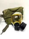 Usgi Msa Mcu Gas Mask Military Gray Medium - Broken Strap Is. Fixed Price $49.99.