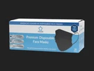 50PCS Litepak Premium Disposable Face Mask 3-PLY Soft Comfort Earloops Black. Fixed Price $7.99.