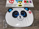 Ty Bamboo Beanie Mask Panda Reusable Washable Ages 3 + Up Adjustable. Fixed Price $12.99.