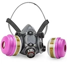 North Half Face Ppe Respirator Mask 2- Organic Vapor Multi Gas P100 Cartridge Sm. Fixed Price $54.95.