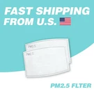 (200 Pcs) PM2.5 Activated Carbon Filter For Face Mask Replaceable Ship From Us. Fixed Price $24.99.