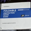 Wwdoll KN95 Foldable Disposable Protective Face Masks 25CT For Dental Labs. Fixed Price $16.74.