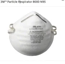 Carton Of 240 3M 8000 Niosh N95 Particle Respirator Masks, Boxes 30/BOX. Fixed Price $44.00.