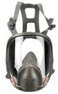 3M Safety 142-6900 Reusable Full Face Mask Respirator, Dark Grey, Large. Fixed Price $92.00.