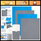 4 Pack Washable Pre-filters For Air Purifier, Removes Pollen & Dust, Lunar Rock. Fixed Price $33.99.