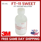 3M FT-11 Sweet 55 Ml Sensitivity Solution Respirator Security Check Fit Testing. Fixed Price $29.90.