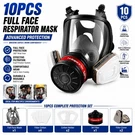 Gas Masks Survival Nuclear And Chemical With 40MM Activated Carbon New. Fixed Price $33.99.