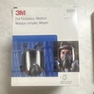 3M 6800 Full Facepiece Respirator Mask Medium Size. Fixed Price $50.00.