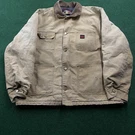 Vintage Tough Duck Chore Jacket Mens 2XL Brown 80S Canvas Blanket Lined Coat. Fixed Price $59.99.
