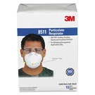 3M Particulate Respirator W/cool Flow Exhalation Valve, Standard Size, 10/BOX. Fixed Price $31.42.