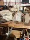 Vtg Msa Dustfoe Respirator #77 Mine Safety Appliances Co W Unused Extra Filters. Fixed Price $35.00.