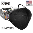 50/100PCS Black KN95 Face Mask Layer Bfe 95% Disposable Respirator Usa Seller. Fixed Price $19.99.