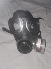 Yingorrs Black Full Face Gas Mask Used. Fixed Price $50.00.