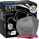 Hotodeal KN95 Face Mask 20 PCS,5 Layers Cup Dust Against PM2.5 From Fire Sm. Fixed Price $11.98.