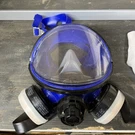 Survivair 4221-10 Blue Full Facepiece Respirator. Fixed Price $55.00.