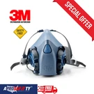3M Medium 7502 Series Half Face Air Purifying Reusable Respirator Protection. Fixed Price $41.17.