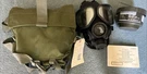 M40/M40A1 Chemical-biological Gas Mask W/ Accessories, Size Small.. Fixed Price $119.99.