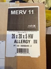 Airxfilters - 5" Pleated Filter, Merv 11 Allergy. Fixed Price $45.00.