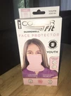 Copper Fit Guardwell Face Protector Pink Youth Brand New. Fixed Price $6.29.