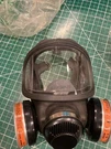Msa Ultra-twin Respirator Facepiece Mask 7-204-1 Size Medium + Cartridges. Fixed Price $35.00.