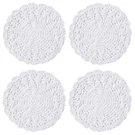 Kilofly Crochet Cotton Table Placemats Doilies Value Pack, 4PC, White, 1.... Fixed Price $10.64.