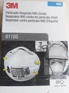 3M 8110S, Small Dust Masks, N95 Particulate Respirators, Pack Of Exp 06/2025. Fixed Price $20.00.