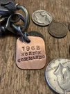 1968 Norton Commando Copper Motorcycle Key Fob. Fixed Price $18.95.