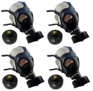 Kyng Tactical Israeli 4-PACK Respirator Gas Mask W/ Sealed 40MM Filter New. Fixed Price $144.95.