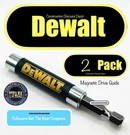 Lot Of Dewalt 3" Magnetic Screwdriving Bit Drive Guide 1/4-INCH Long DW2054. Fixed Price $12.49.