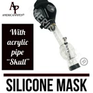 Inhale High Quaity Silicone Gas Mask Smoking Hookah Pipe Skull Design. Fixed Price $29.95.
