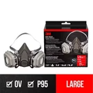 3M 7 1 Spray Painting Construction Half Respirator Facepiece Mask Large. Fixed Price $55.73.