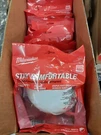 Box Of 12 Individually Wrapped Dust Respirator Non Valved N95 Milwaukee. Fixed Price $21.00.