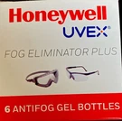 Honeywell Uvex S481 Eliminator Plus Clear Anti-fog Full Frame Safety Glasses. Fixed Price $21.95.