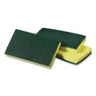 3M 74 Medium-duty Scrubbing Sponge, 3.6 X 6.1, Yellow/green. Fixed Price $13.53.