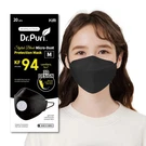 20 Pack New Micro-dust Protection Face Premium (KF94) Black Medium. Fixed Price $45.29.