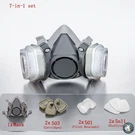 6200 Respirator Mask Set W/ 5N11 Filters & Goggles - Paint Spray Dust Work. Fixed Price $17.17.