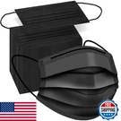Ztanps 100 Pcs Black 3-PLY Disposable Face Masks Comfortable Protection. Fixed Price $14.11.