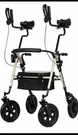 Elenker All-terrain Upright Rollator Walker Padded Seat 10" Wheels Champagne. Fixed Price $217.43.