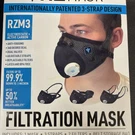 Mask RZM3 Reusable Dust 3-STRAP Design New Filters Incuded Xxl. Fixed Price $50.00.