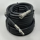 Dwe 75' Breathing Air Hose 250 Psi 3/8" W/ Parker Quick-connect Ss Fittings New. Fixed Price $85.00.
