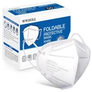 Wwdoll KN95 Face Pack, Masks 5-LAYER 1 Count (pack Of 50), White. Fixed Price $39.53.