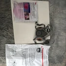 3M 6200 Full Case Respirator Medium Gray With P100 Replacement Filters. Fixed Price $10.00.