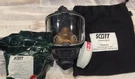 Scott Safety M120 Respirator Full Face Mask With Air Purifying Cartridges. Fixed Price $79.50.